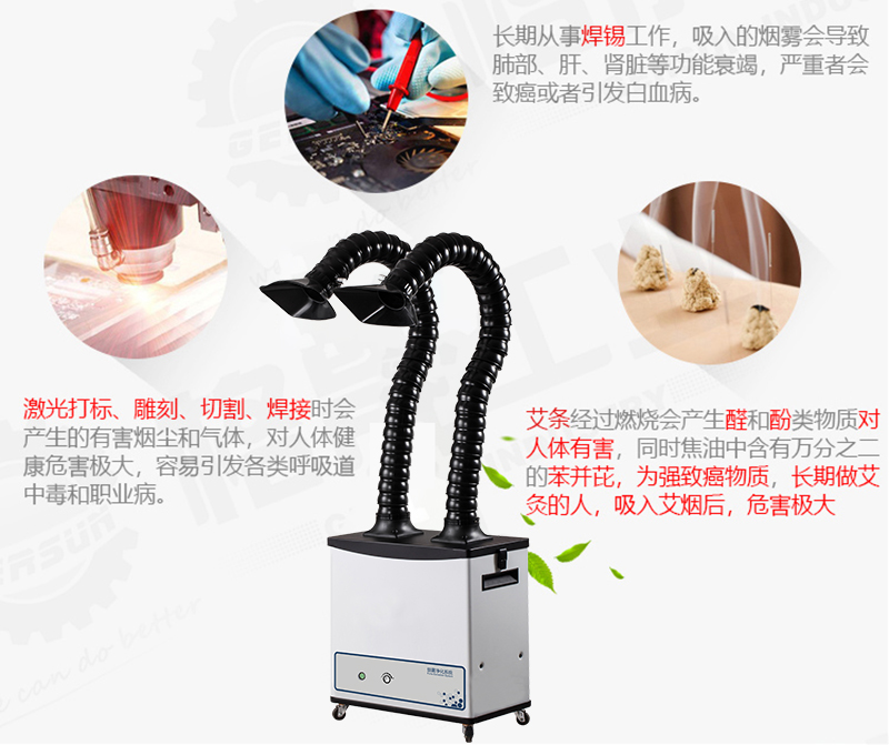 焊錫煙霧凈化器